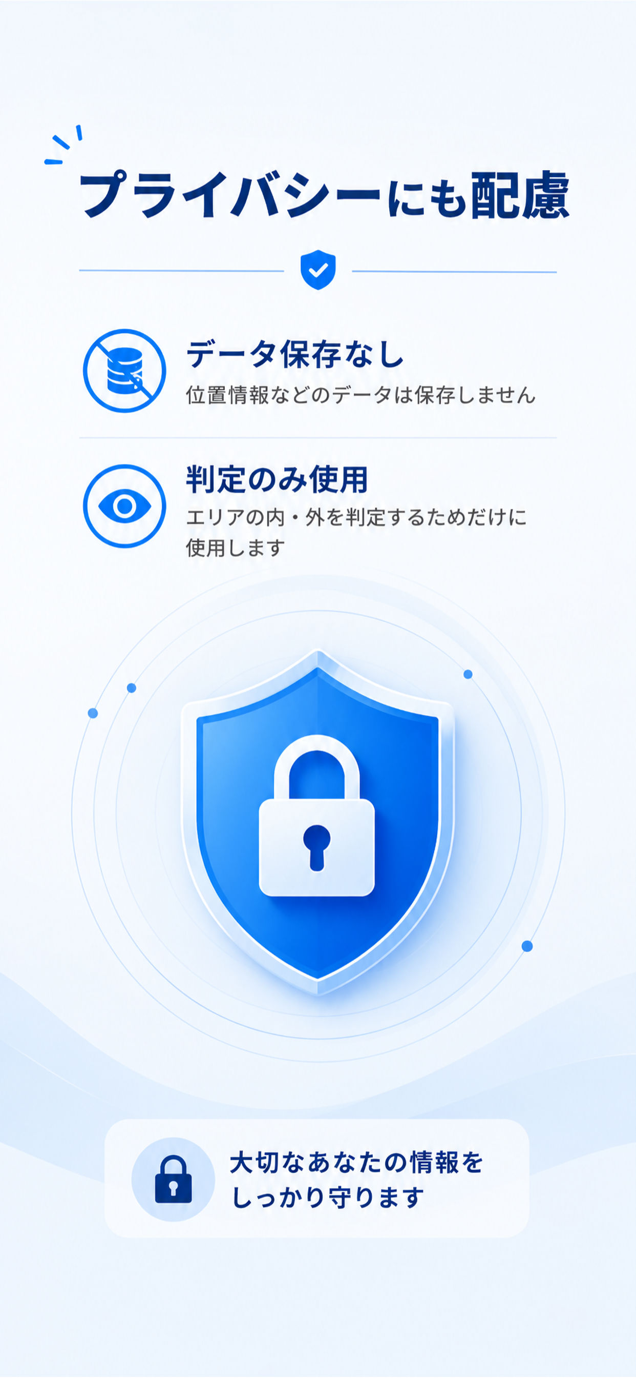 制限事項と安心設計
